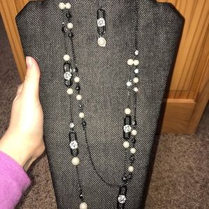Grand Opening Hematite Layered Necklace